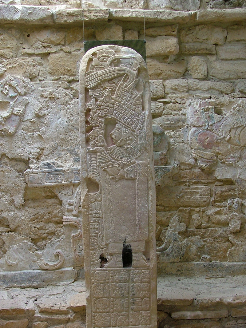 Stela 35 at Structure 21