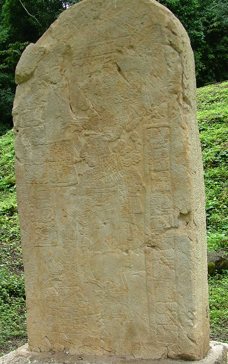 Full view of Stela 6